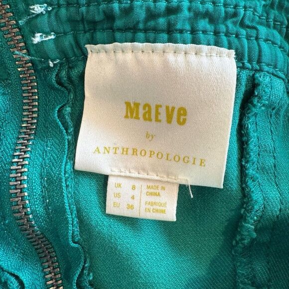 MAEVE Anthropologie Elizabeth Button Front Dress - Picture 8 of 8